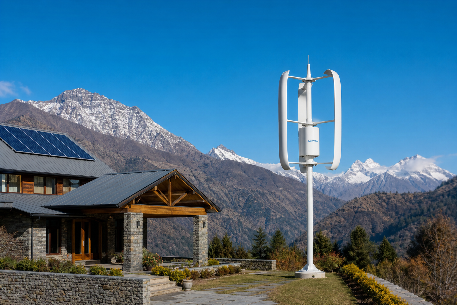 Hotels & mountain stays renewable energy installation
